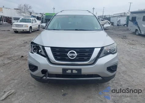 2017 Nissan Pathfinder S из США, поврежденный, VIN 5N1DR2MM3HC677422